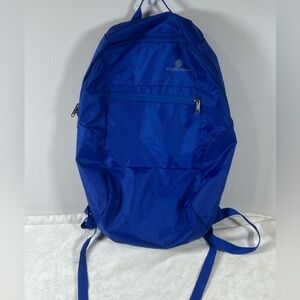 Eagle Creek Lightweight Blue Pack out Hiking Tactical Carry All Backpack Bag